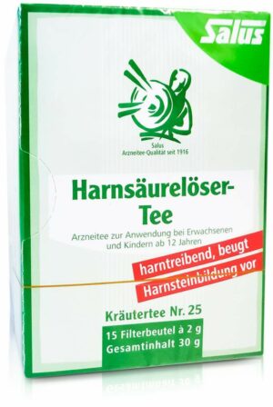 Harnsäurelöser Kräutertee Nr. 25 Salus 15 Filterbeutel