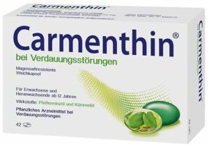 Carmenthin bei Verdauungsstörungen 42 magensaftresistente Kapseln