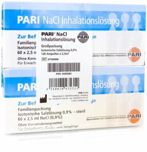 Pari Nacl Inhalationslösung Ampullen 120 X 2