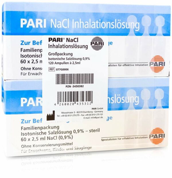 Pari Nacl Inhalationslösung Ampullen 120 X 2