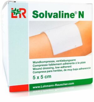 Solvaline N Kompressen 5 X 5 cm Steril 25 Kompressen