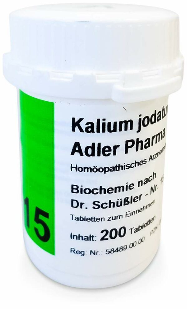 Biochemie Adler 15 Kalium Jodatum D 12 200 Tabletten