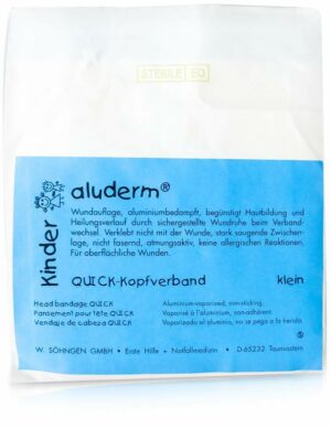 Aluderm Kinder Quickkopfverb.Klein 6 cm