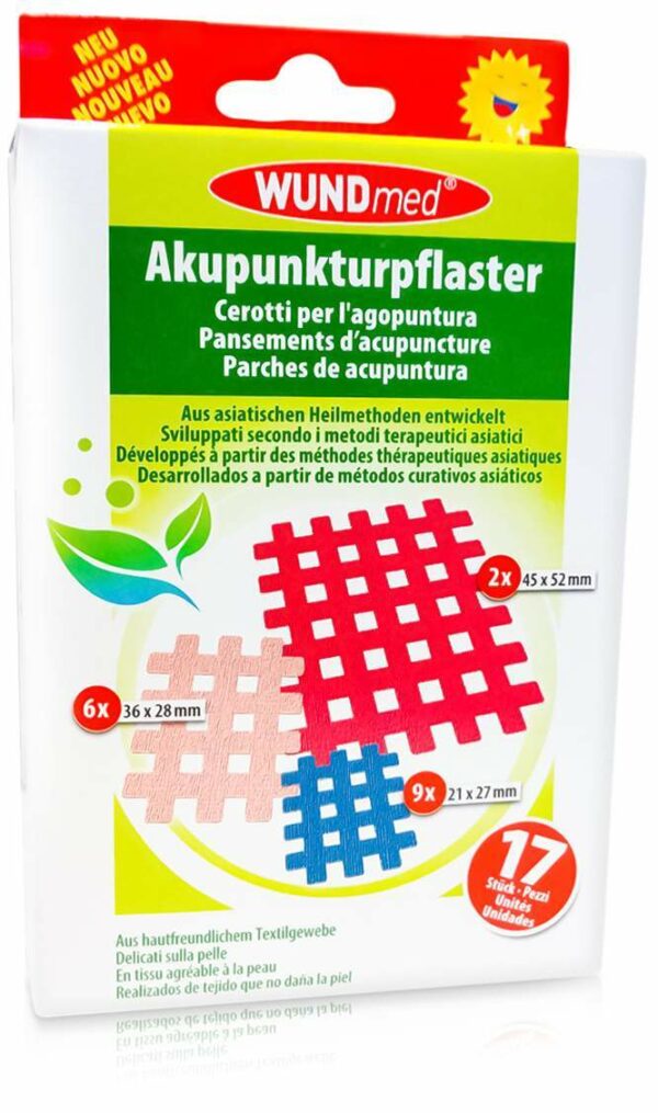 Akupunkturpflaster 3 Größen Sortiert 17 Pflaster