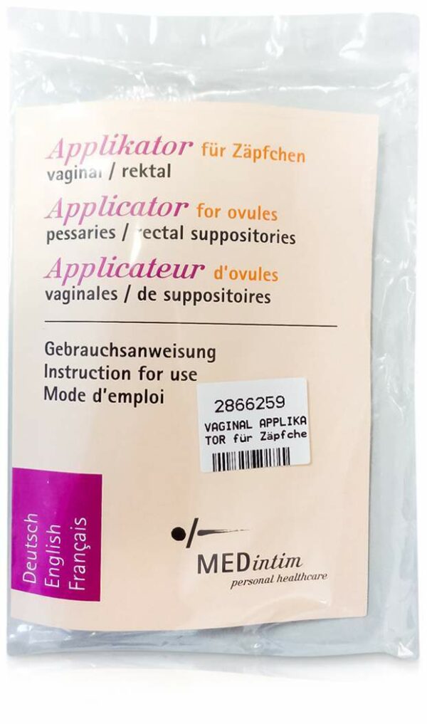 Vaginal Applikator Für Zäpfchen