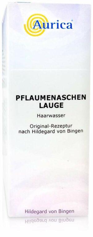 Pflaumenaschenlauge Haarwasser