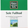 Allgäuer Latschenkiefer Sole Fußbad 10 x 10 g