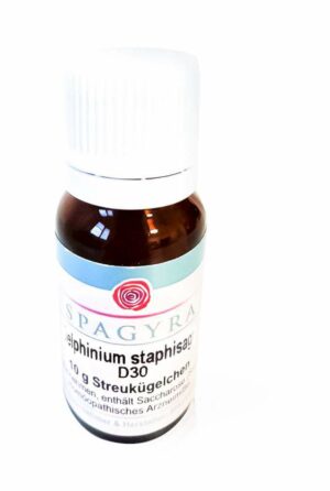 Delphinium Staphisagria D 30 Globuli