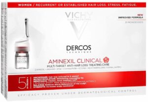 Vichy Aminexil Clinical 5 für Frauen 21 x 6 ml Flüssigkeit