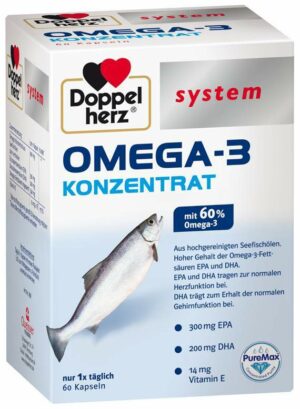 Doppelherz Omega-3 Konzentrat System 60 Kapseln