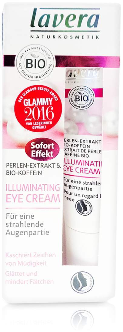 Lavera Illuminating Eye Cream Perlenextrakt 15 ml Creme