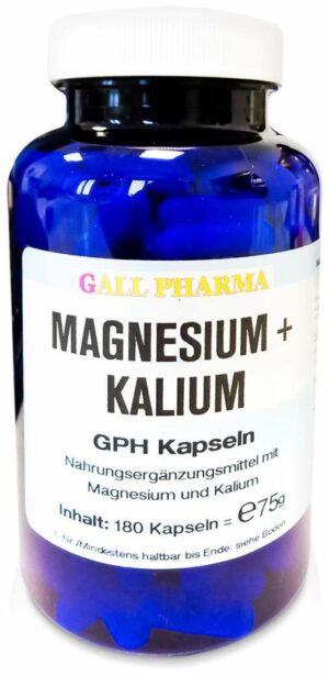 Magnesium + Kalium Gph 180 Kapseln
