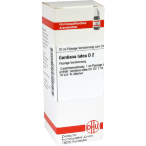 Gentiana Lutea D 2 Dilution 20 ml