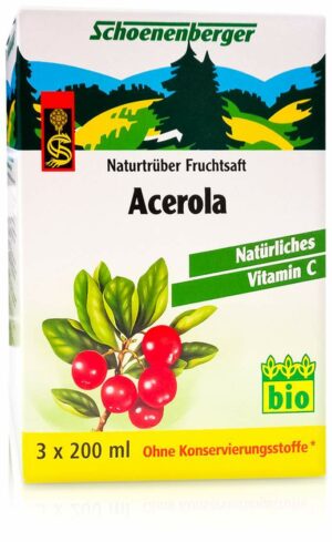 Acerola Saft Schoenenberger Heilpflanzensäfte