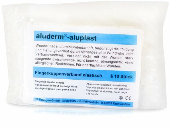 Aluderm Aluplast Elastisch Fingerkuppenverband 10 Stück