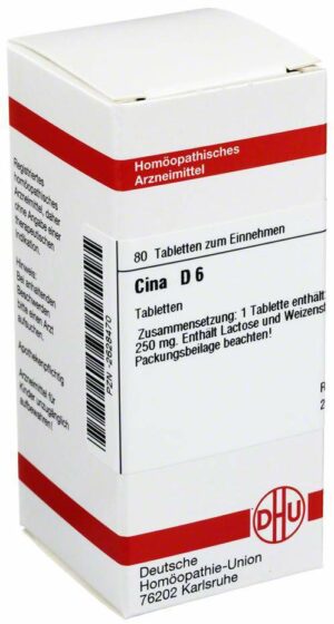 Cina D 6 Dhu 80 Tabletten