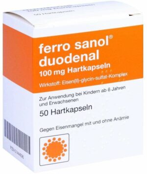 Ferro Sanol Duodenal 50 Hartkps. mit magensaftres. überzogenen Pellets