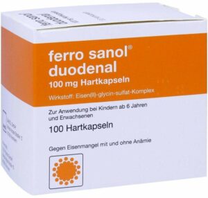 Ferro Sanol Duodenal 100 Hartkps. mit magensaftres. überzogenen Pellets