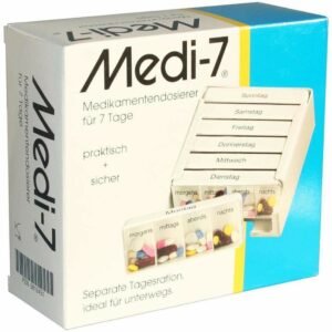 Medi-7 Medikamentendosierer für 7 Wochentage
