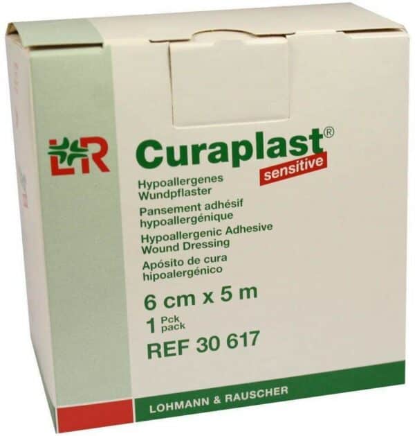 Curaplast 1 Wundschnellverband Sensitiv 6 cm X 5 M