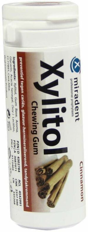 Zahnpflegekaugummi Zimt  Xylitol Chewing Gum