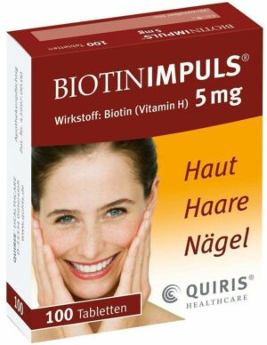 Biotin Impuls 5 mg 100 Tabletten