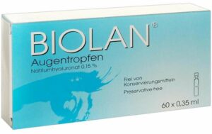 Biolan Augentropfen Einzeldosispipetten 60x0.35 Ml...