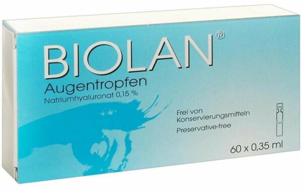 Biolan Augentropfen Einzeldosispipetten 60x0.35 Ml...