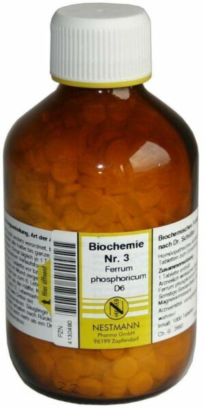 Biochemie Nestmann 3 Ferrum Phosphoricum D6 1000 Tabletten