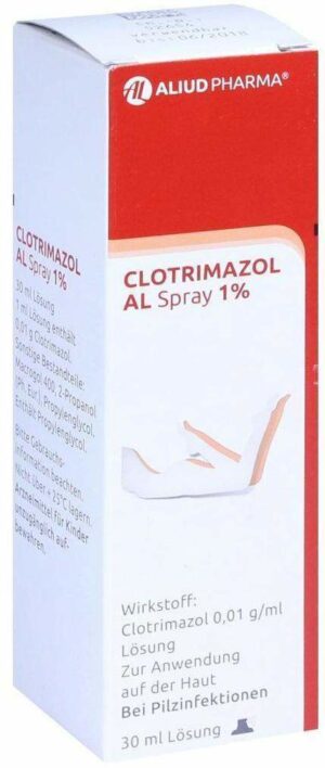 Clotrimazol Al Spray 1 % 30 ml