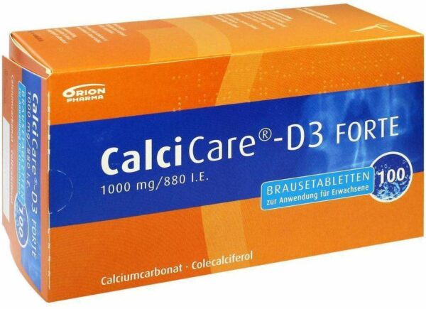 Calcicare D3 Forte 100 Brausetabletten