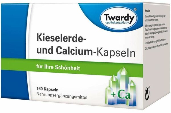 Kieselerde- und Calcium - Kapseln 160 Stück