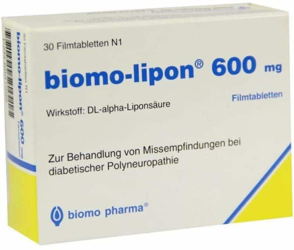 Biomo Lipon 600 30 Filmtabletten