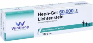 Hepa Gel 60.000 I.E. Lichtenstein 100 G Gel