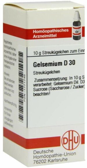 Gelsemium D30 10 G Globuli