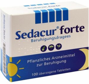 Sedacur forte Beruhigungsdragees 100 Stück