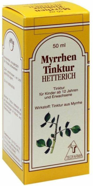 Myrren Tinktur Hetterich 50ml