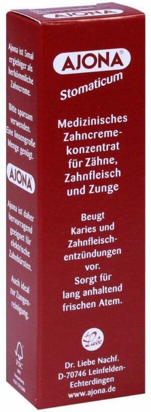 AJONA Stomaticum 25 ml Zahncreme