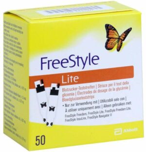 Freestyle Lite 50 Teststreifen Ohne Codieren