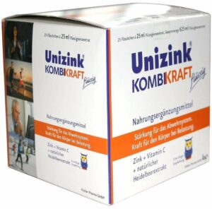 Unizink Kombikraft 25 X 25 ml Flasche