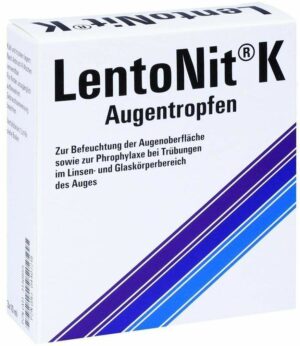 Lento Nit K Augentropfen 3 X 10 ml