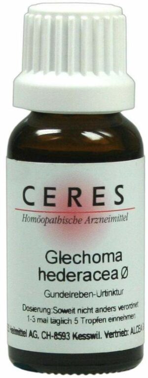 Ceres Glechoma Hederacea Gundelreben Urtinktur 20 ml Tropfen