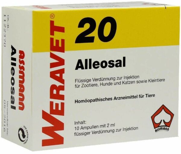 Alleosal 20 vet. Ampullen 10 X 2 ml