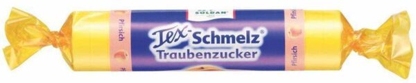 Soldan Tex Schmelz Traubenzucker Pfirsich 33 G