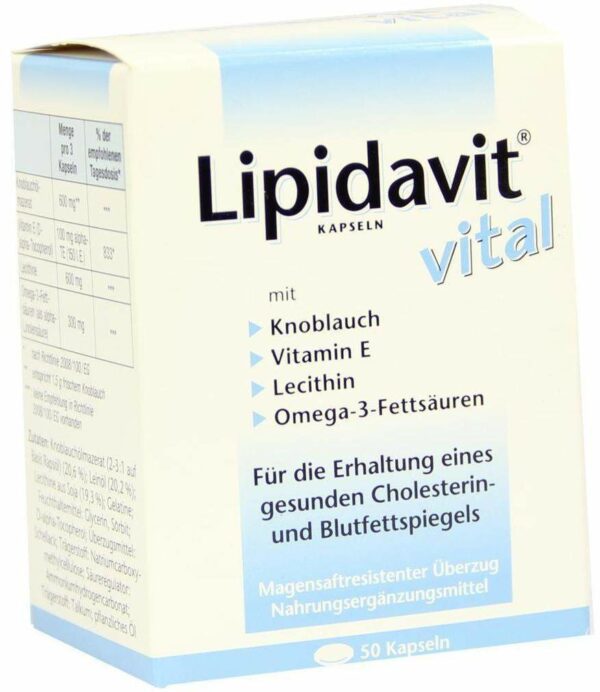 Lipidavit Vital 50 Kapseln