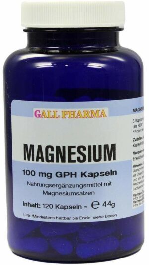 Magnesium 100 mg 120 Kapseln