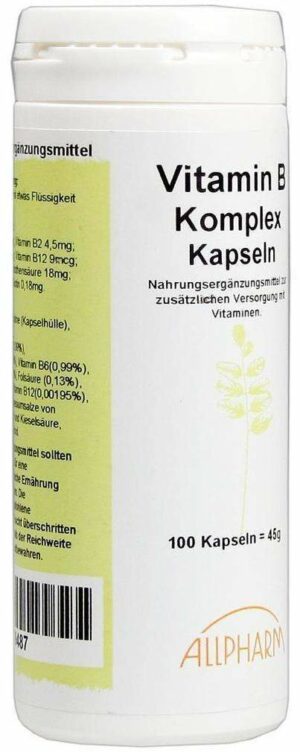 Vitamin B Komplex 100 Kapseln