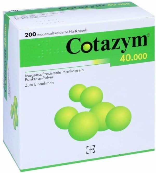 Cotazym 40.000 Pellets Magensaftresistente Kapseln