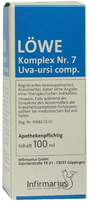 Löwe Komplex Nr. 7 Uva Ursi Comp. 100 ml Tropfen