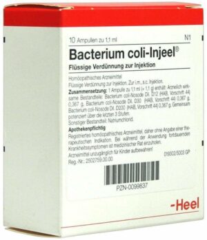 Bacterium Coli Nosoden Injeele 1